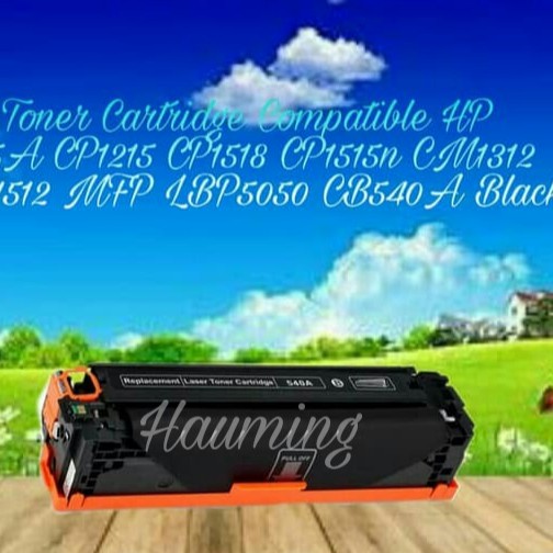 Toner Cartirdge Compatible 125A CP1215 CP1515 CP1518 CM1312 CM1512 CP 1215 CB540A