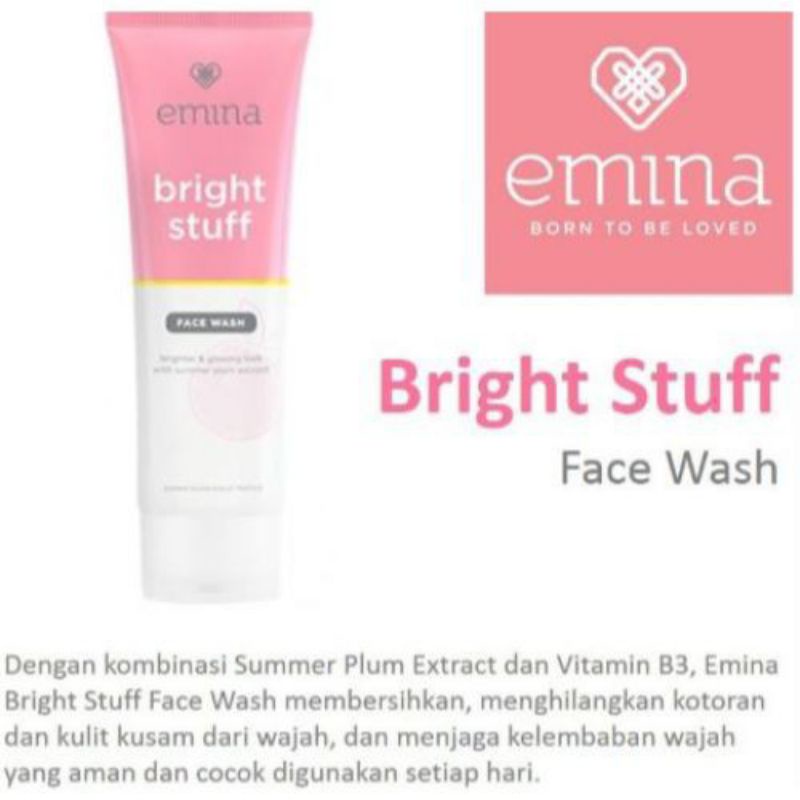 Emina Bright Stuff Face Wash 100ml