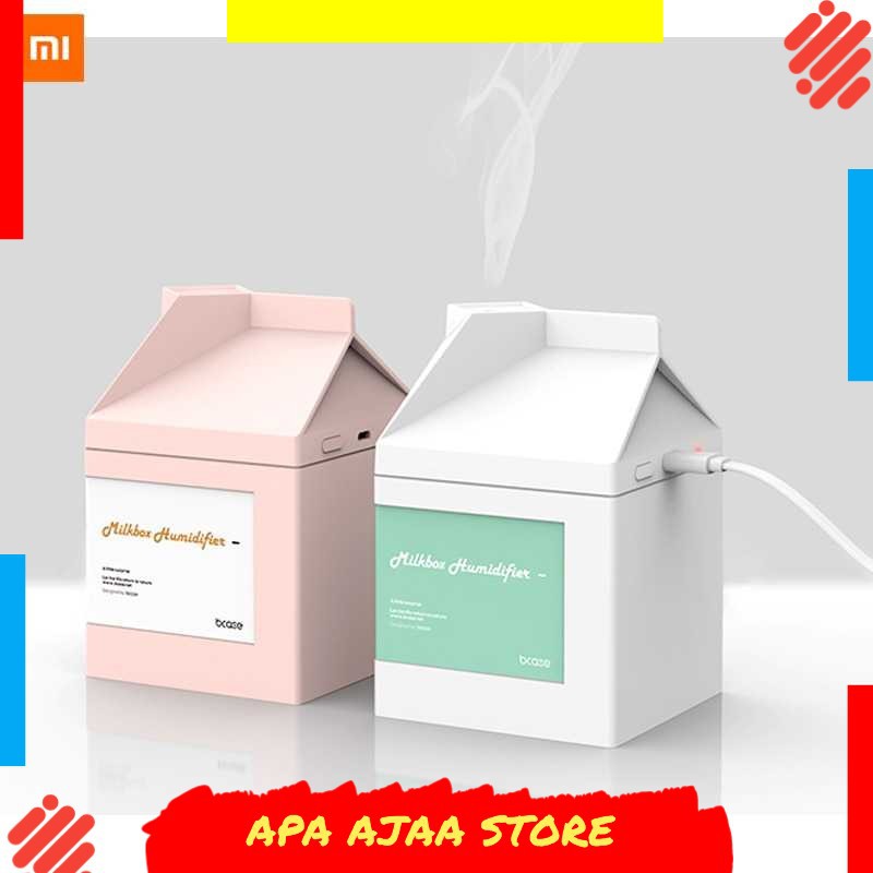 Hot Promo ! Xiaomi Milk Box Ultrasonic Air Humidifier Purifying 260ML - DSHJ-H-001