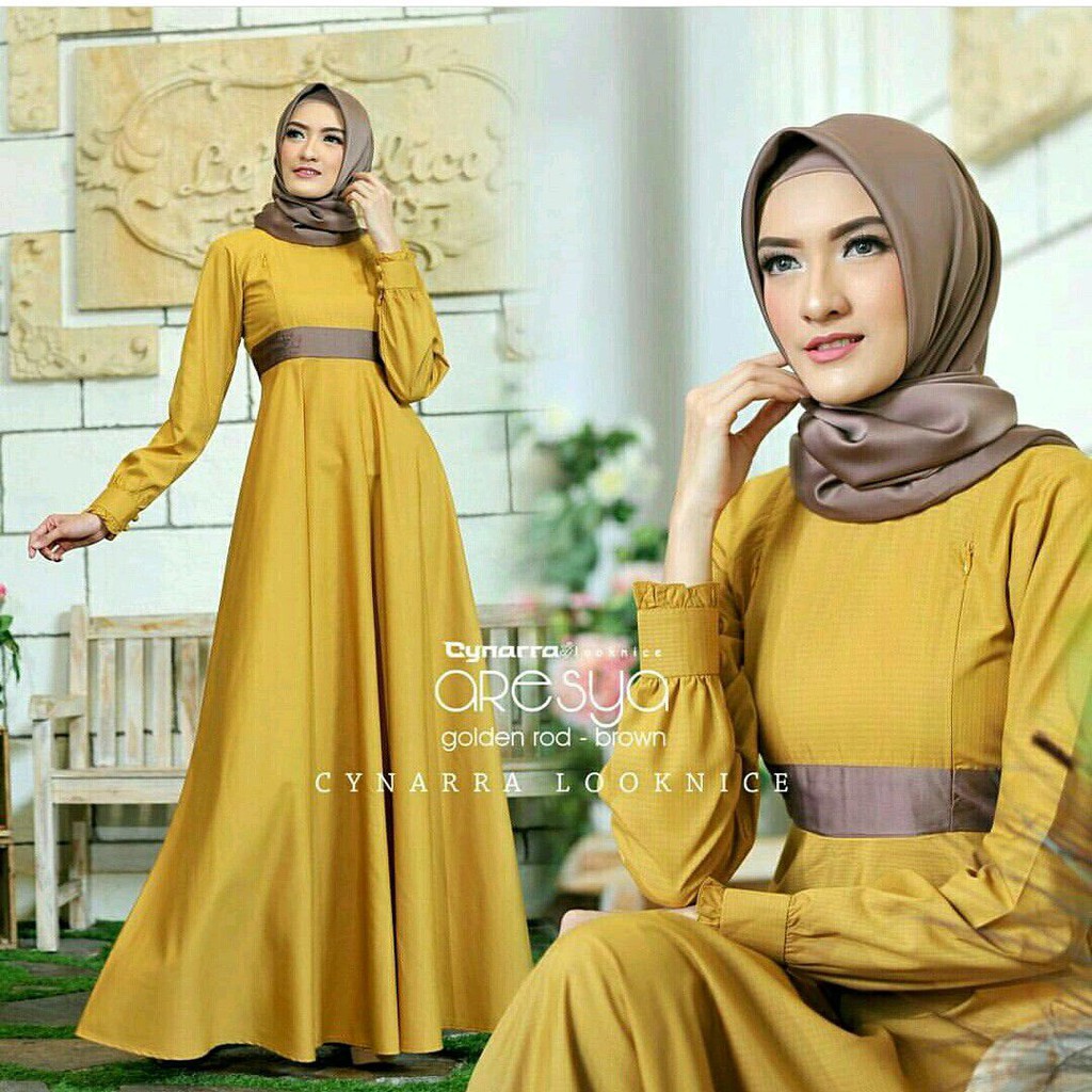 gamis syar'i gracella full ceruty warna biru muda ungu motif polos ukuran jumbo /xl murah terlaris