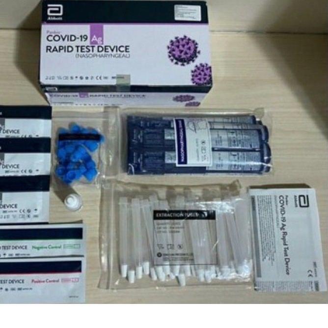 ✭ ALAT TEST NEW ANTIGENS | ABBOTT PANBIO NASO | ECERAN ❂