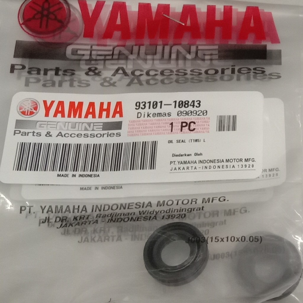 SEAL KOPLING YAMAHA JUPITER / CRYPTON /VEGA/JUP MX/ORI / 93101-10843