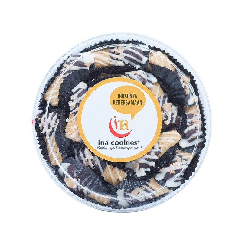 

INA COOKIES "ALMOND CHEESE COKLAT" REGULER