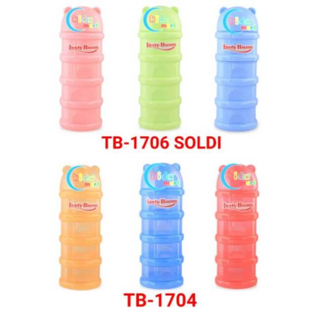 LUSTY BUNNY TAKARAN SUSU 4 SUSUN TEMPAT SUSU TB-1704 TB-1706