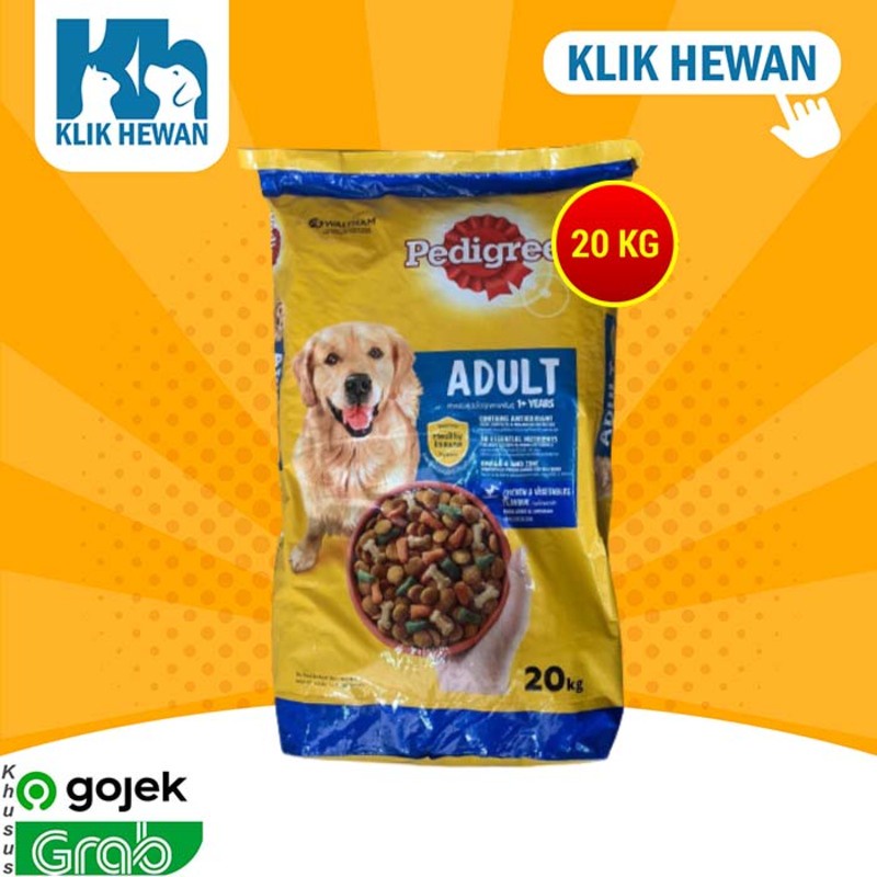 GOSEND Pedigree Dry Dog Food 20kg