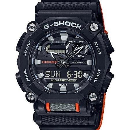 Casio G-Shock Jam Tangan Pria Ga-900C-1A4Dr Digital Analog Orange Tone Lidyaofficial12
