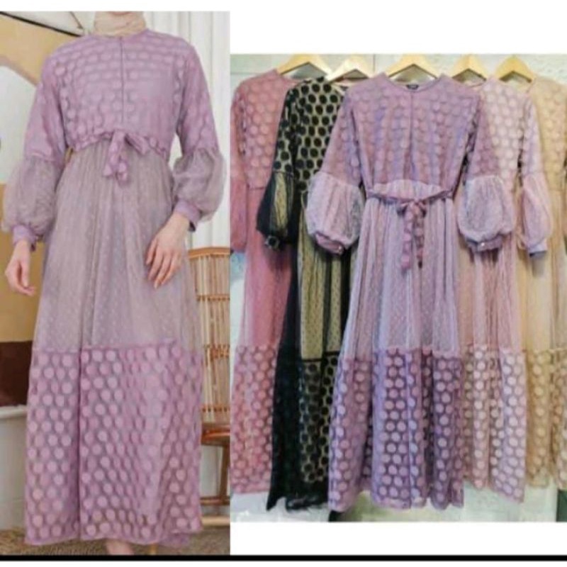 gamis pesta ozias by uptofemalefashion