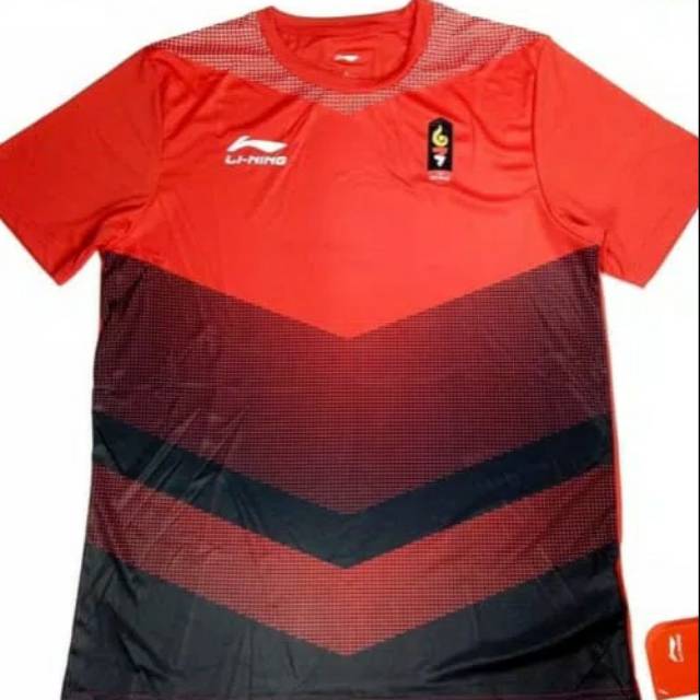 Jersey Kaos Timnas Indonesia Lining Asian Games 2018 Shopee Indonesia