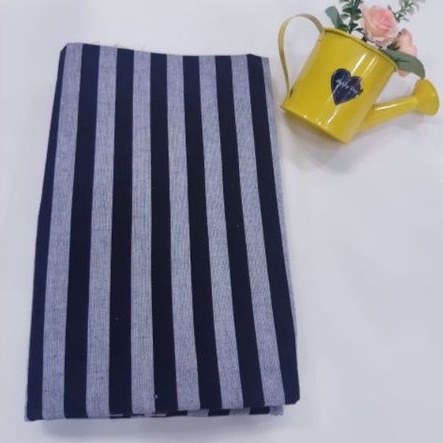 kain batil lurik tenun hitam abu