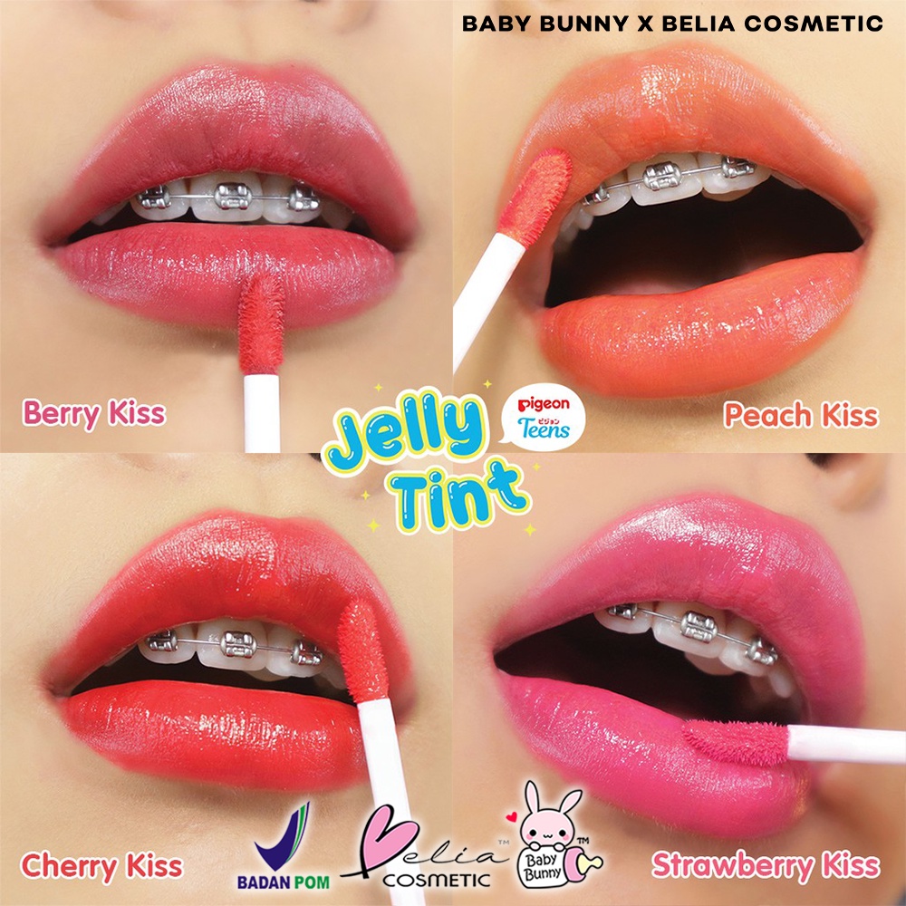 ❤ BELIA ❤ PIGEON Teens Jelly Tint | Lip Tint | Lip and Cheek | Pelembab Bibir BPOM