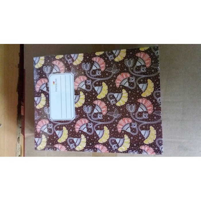 

Paperline BUKU QUARTO 100 LEMBAR BATIK / HC 100 Q/ HARD COVER BOOK