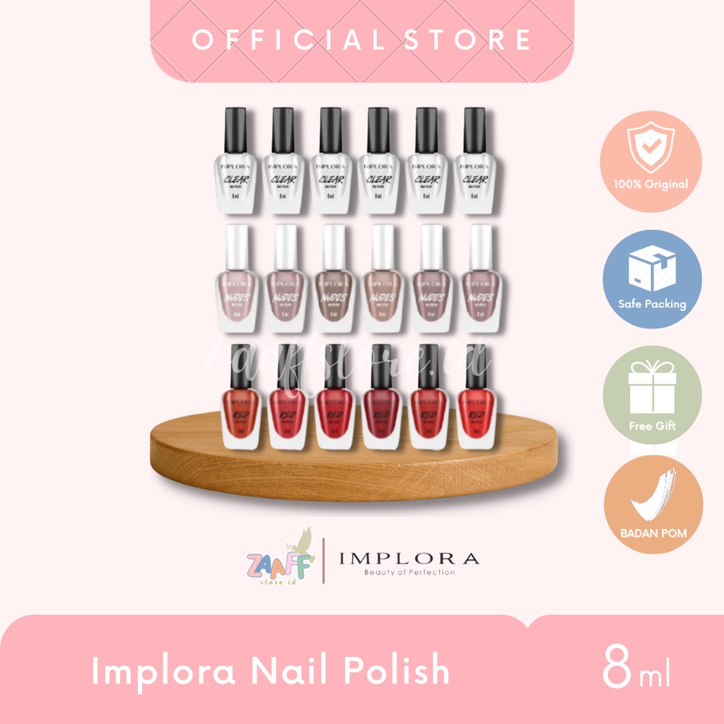 IMPLORA NAIL POLISH KUTEK IMPLORA SATUAN KUTEK IMPLORA ECER