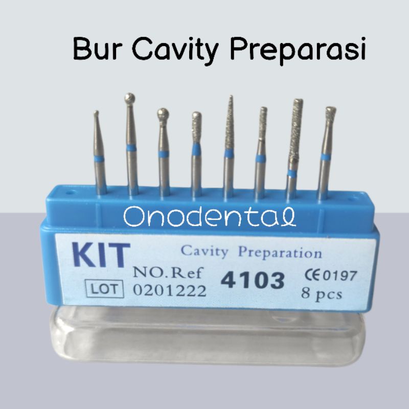 Bur preparasi high speed kavitas/ bur cavity poles set