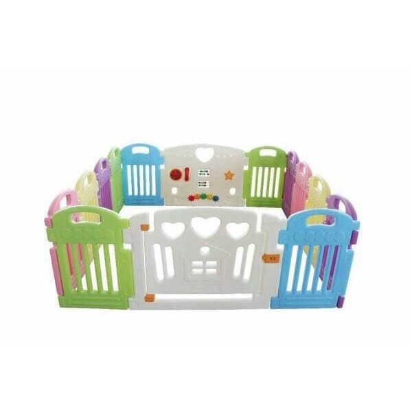 Parklon Fence 10+2 / Pagar Pengaman Bayi Baby Safety Playard Bermain