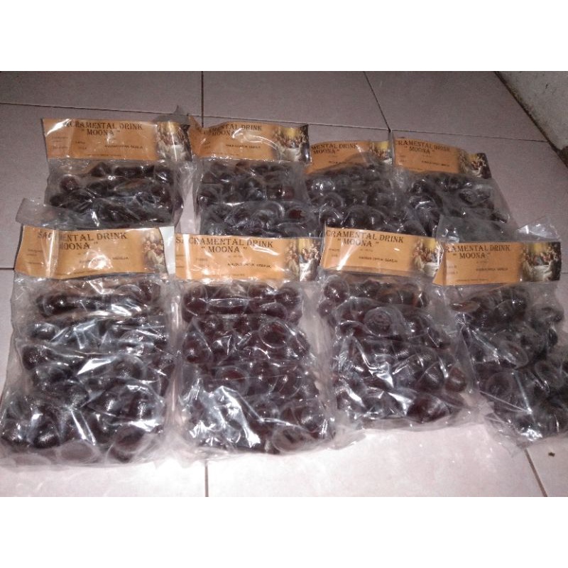 

MINUMAN PERJAMUAN KUDUS CUP "MOONA" ISI 100 CUP