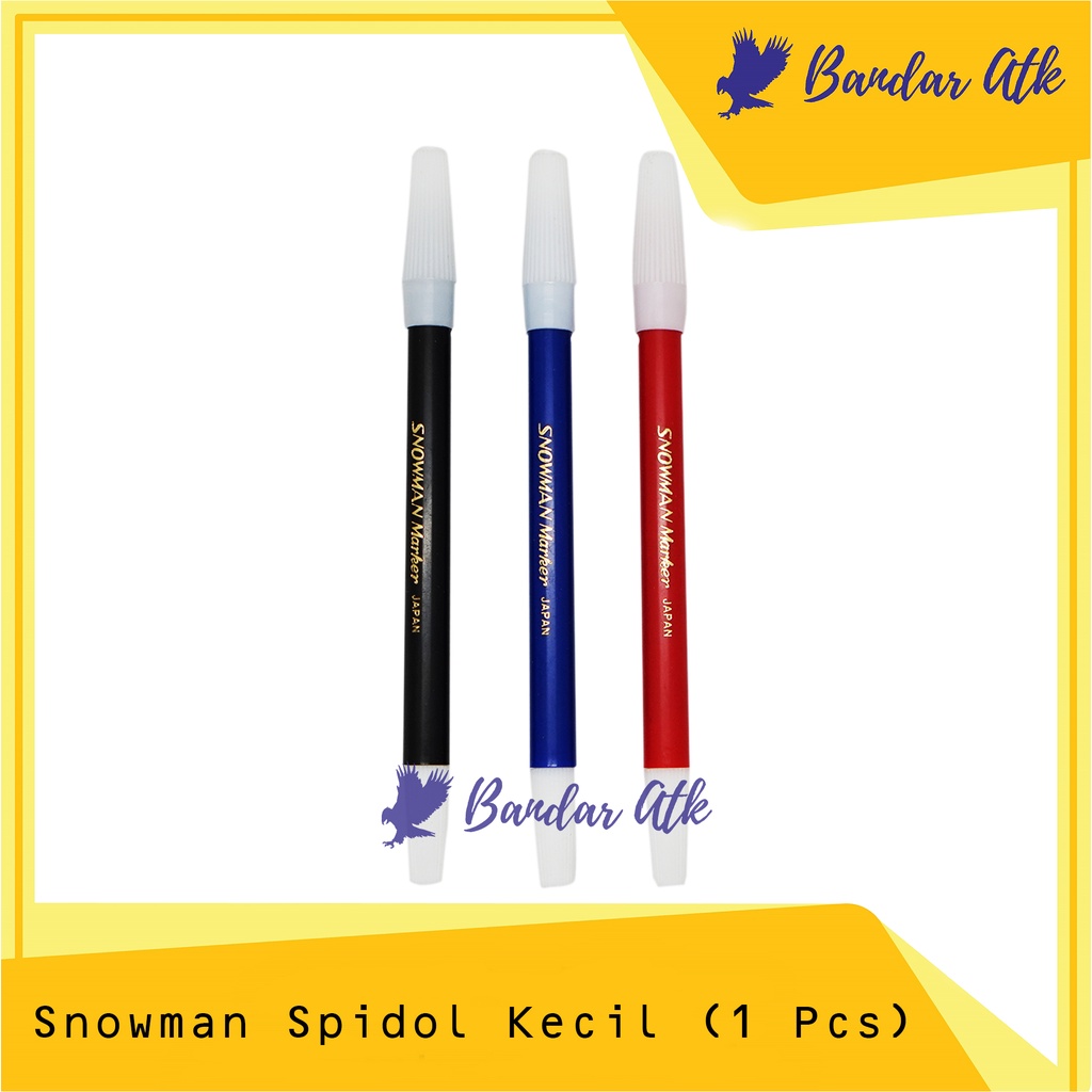 

SPIDOL KECIL MARKER SNOWMAN Pencil Type [1 PCS]