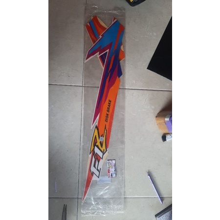 COD STIKER STRIPING AKSESORIS SEPEDA MOTOR YAMAHA FIZ R  1994 1995 1996 ALBINO PUTIH  F1ZR FIZR