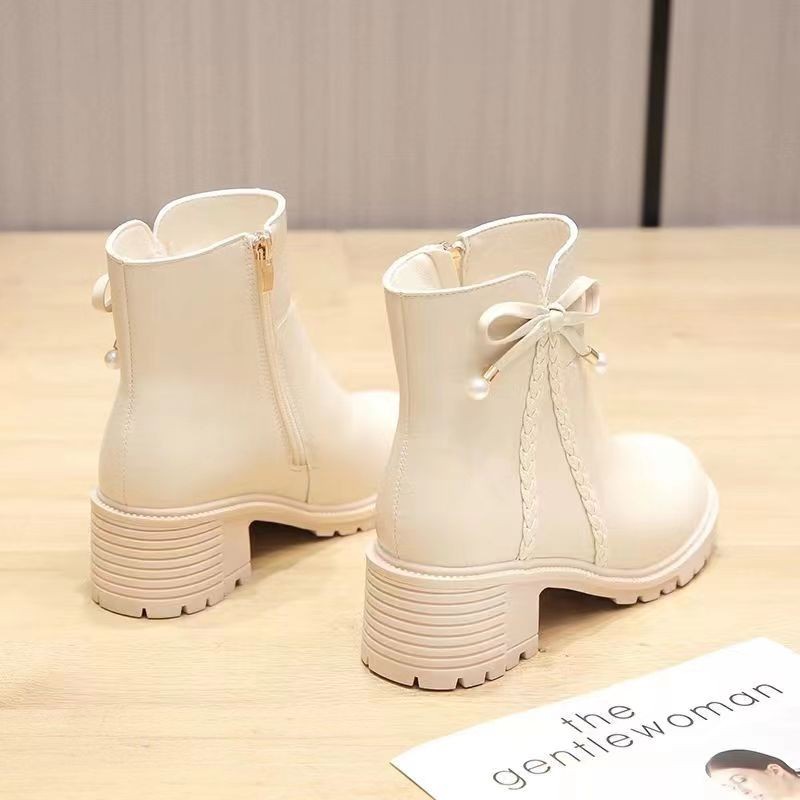 ✅PINKEY P071 Sepatu Boots Martin Resleting Wanita Import Premium Quality