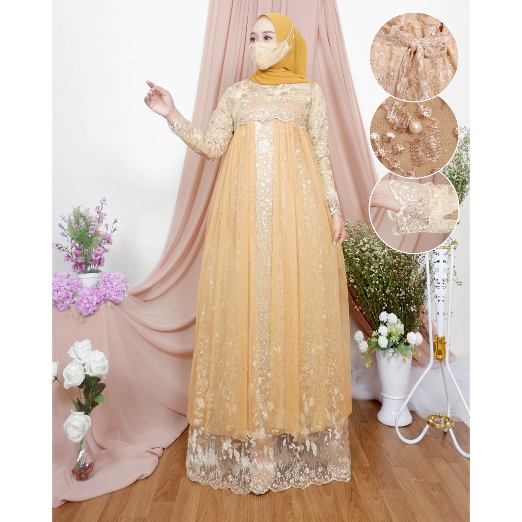 Gamis Aulia Tutu / Kebaya Modern / Gamis Pesta / Kebaya Gamis Modern / Gamis Kebaya / Kebaya Tutu