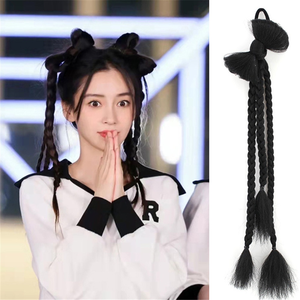 1 Pc Jepit Rambut Kepang Ponytail Y2k Untuk Aksesoris Wanita