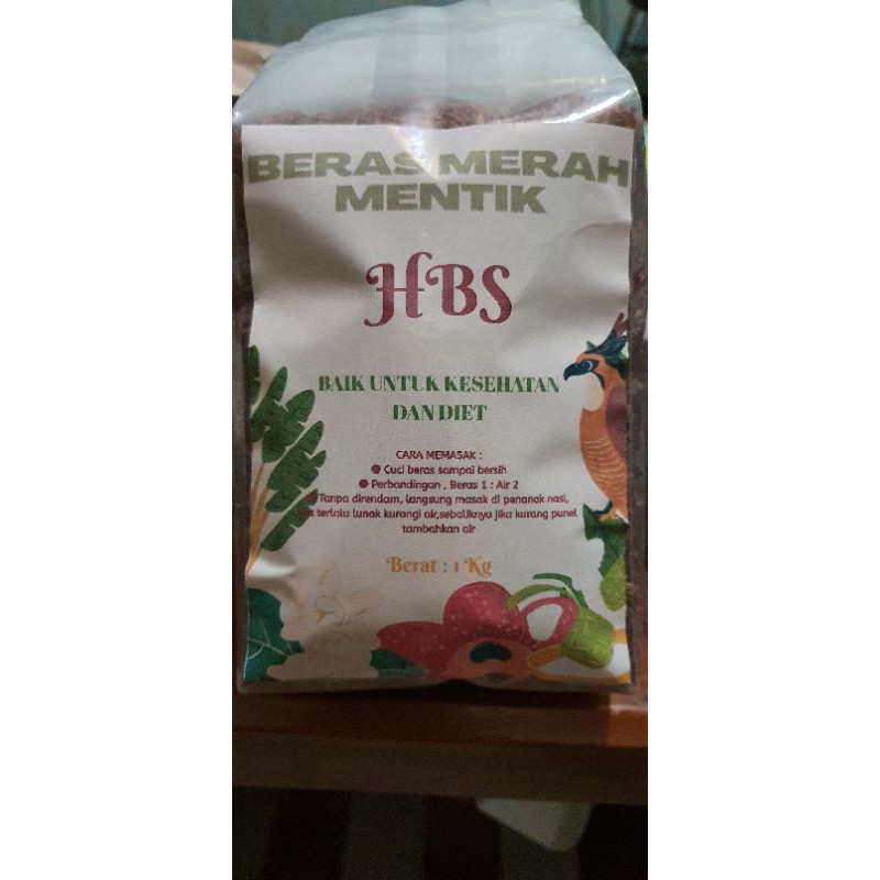 

beras merah mentik 1 kg