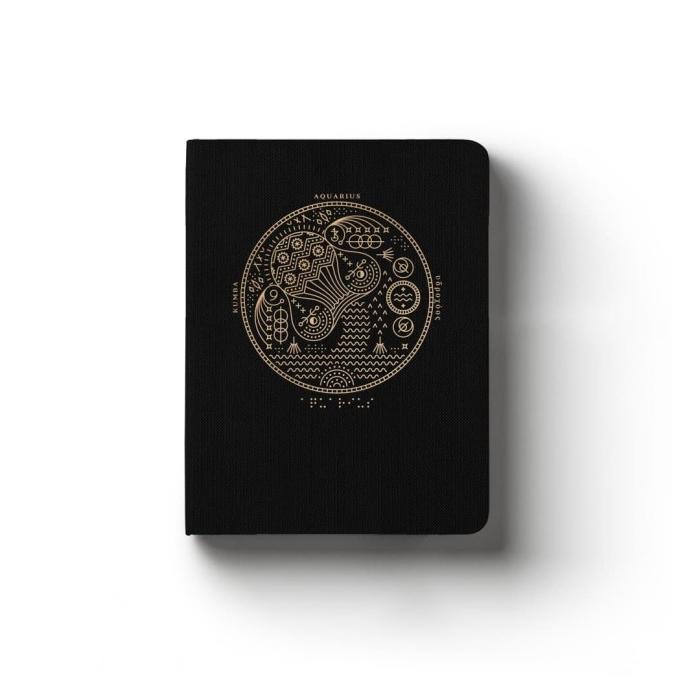 

[[COD]] Notebook A6 Horoscope Series Aquarius LIMITED EDITION Kode 520