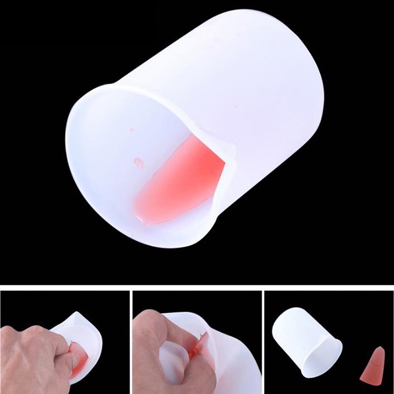 12pcs Gelas Ukur UV Resin Bahan Silikon Untuk Membuat Perhiasan