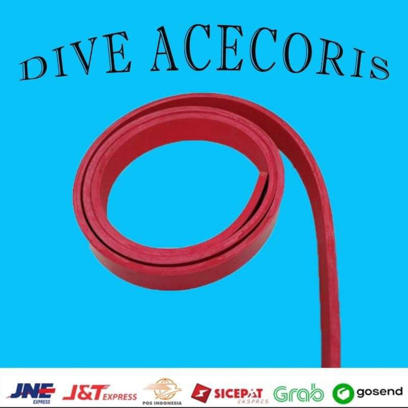 Karet Speargun Ikan 40 cm tebal 5 mm