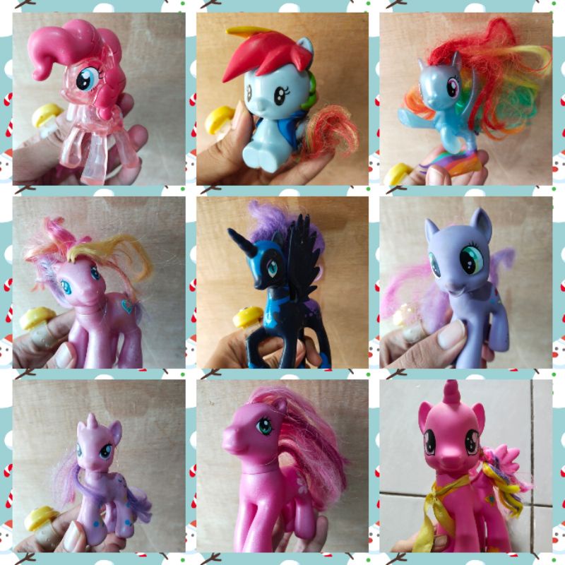 Mainan Kuda Pony My little Pony Action Figure My Little Pony Rainbow Dash Kuda Poni Termurah MCD