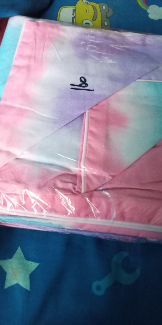 Sprei Motif Tie Dye/sprei Cvc/star
