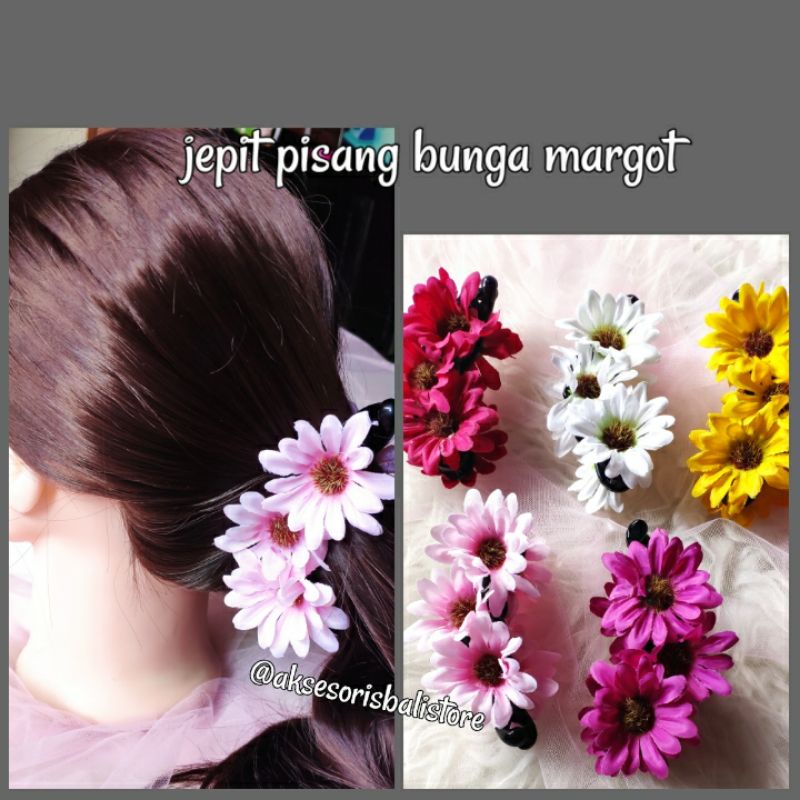 jepit pisang bunga margot