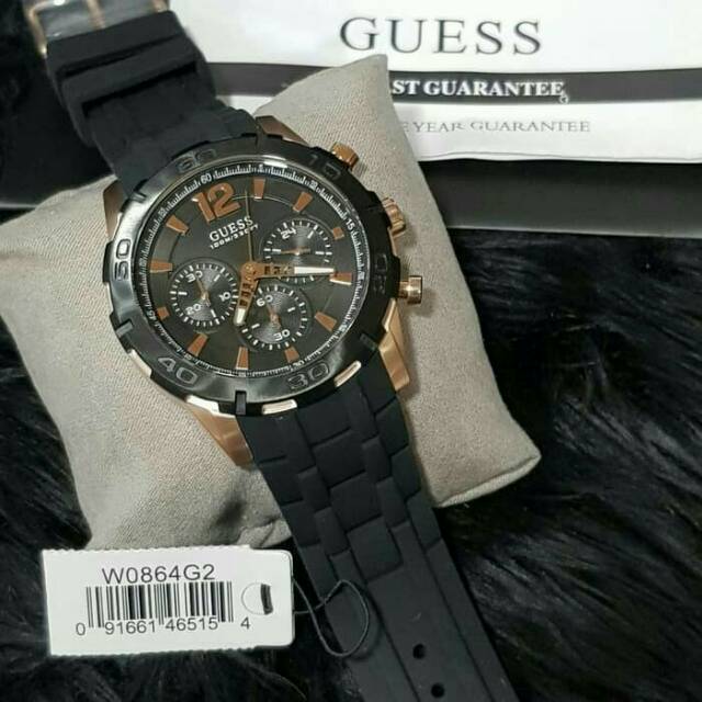 jam tangan Guess W 0864G2 Original