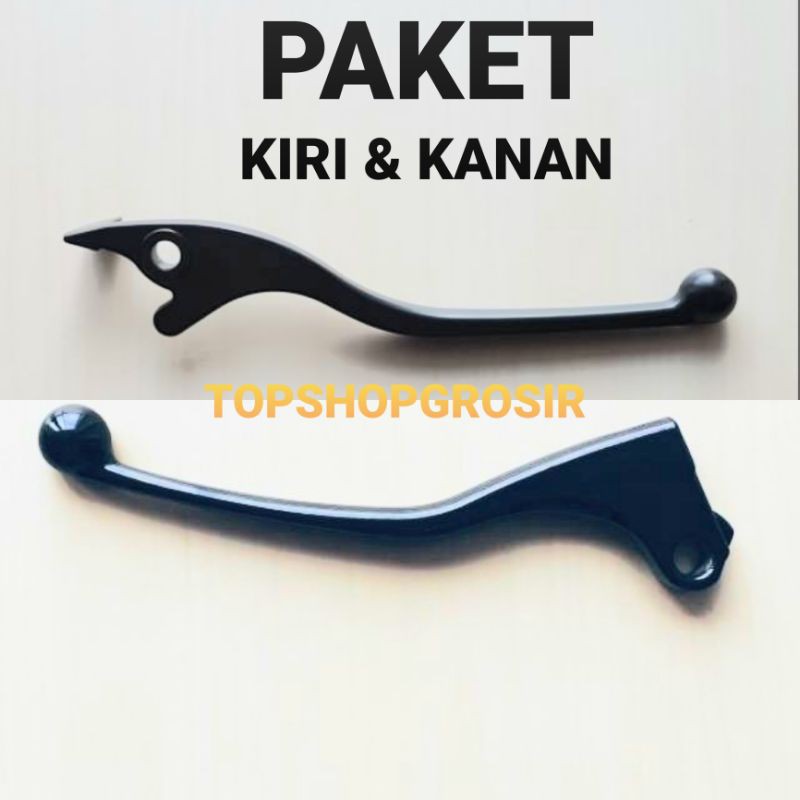 (PAKET) Handle Kiri Kanan Rem Kopling Set Tiger - Megapro - Verza - CBR150 Old - Megapro Monoshock