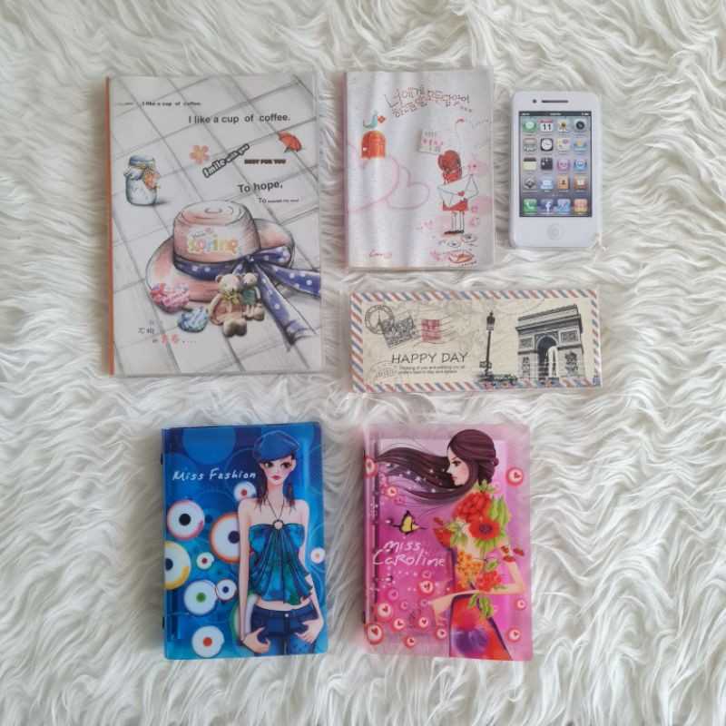 

Buku Catatan Aneka Mini Binder Notebook Lucu