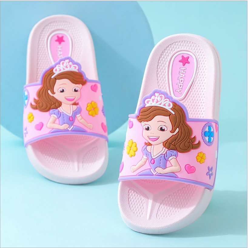 littlekiddoss SH2118 Sandal Anak Perempuan Import Sendal Kartun Anak Sandal Karet Karakter Kartun Murah