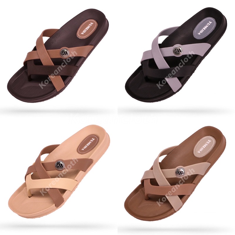 9041 YUMEIDA SANDAL JEPIT KARET WANITA ANAK PEREMPUAN SANDAL JEPIT IMPORT WANITA