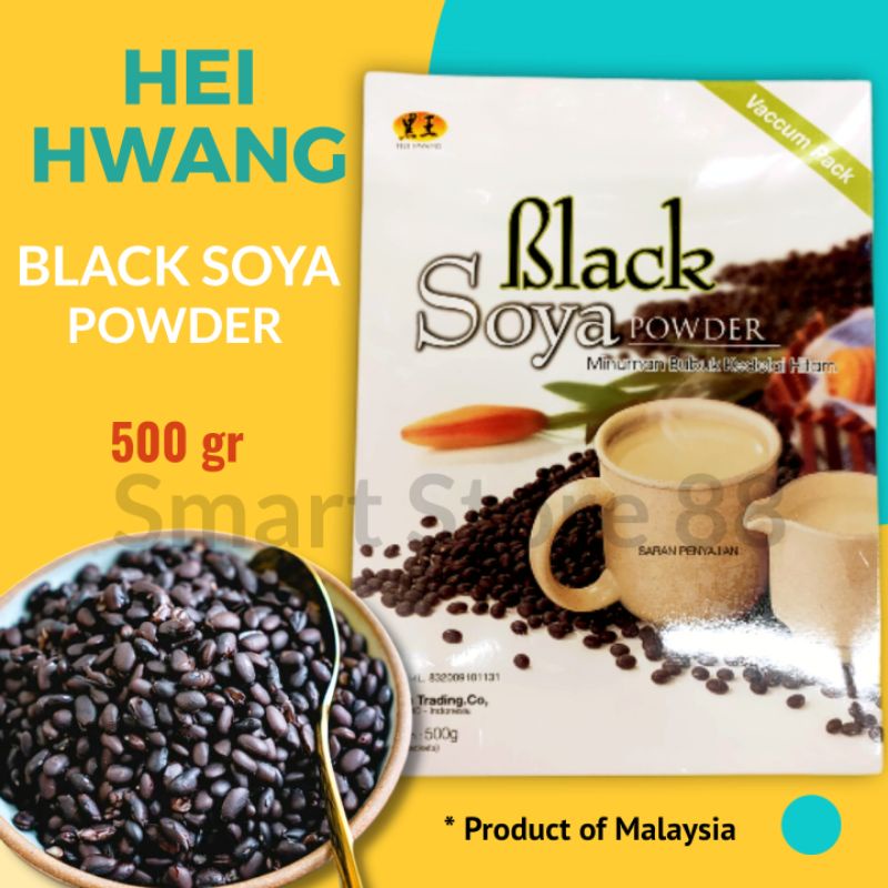 

HEI HWANG BLACK SOYA POWDER 500GR MINUMAN BUBUK KEDELAI HITAM