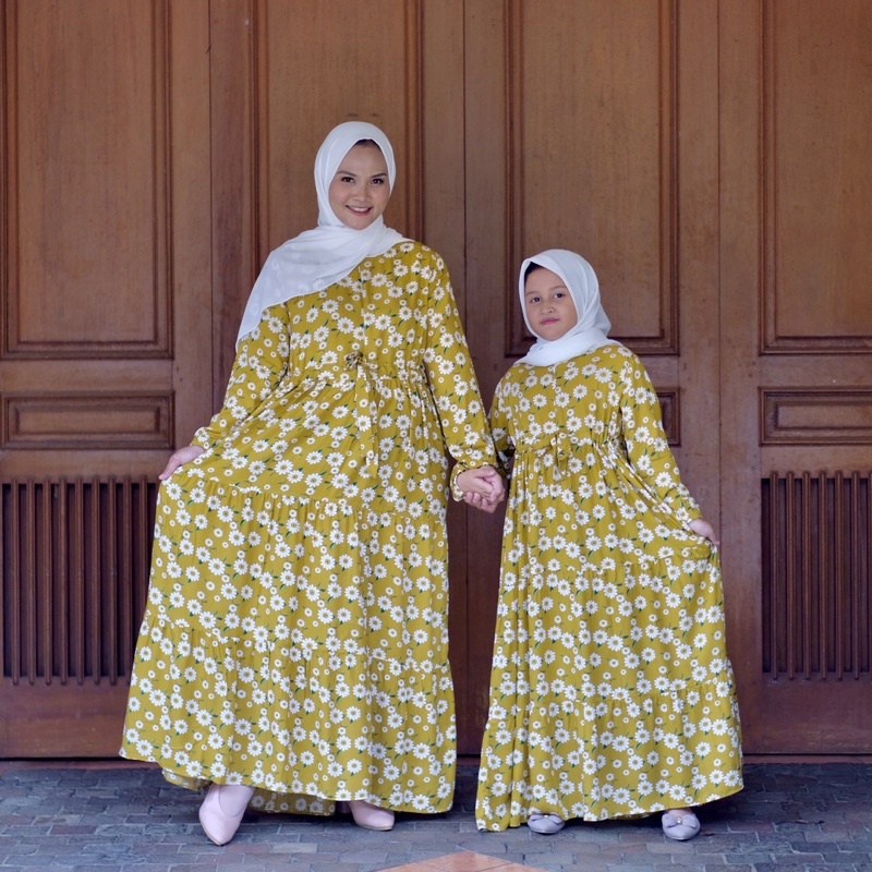 GAMIS COUPLE IBU DAN ANAK GAMIS MUSLIMAH [ Harga terpisah] AGK1