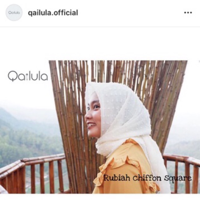 TERMURAH Segiempat Rubiah Sifon / Segiempat rubiah siffon