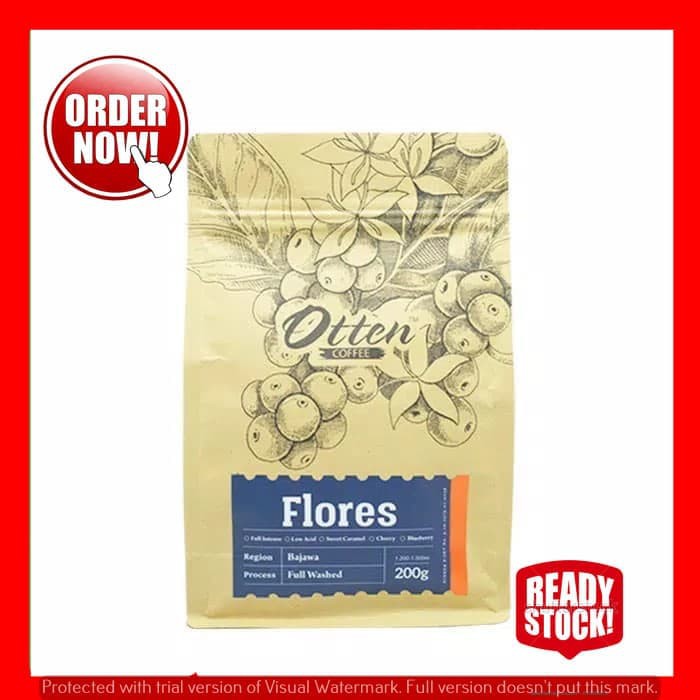 Promo Biji Kopi Arabika Flores Bajawa Otten Coffee