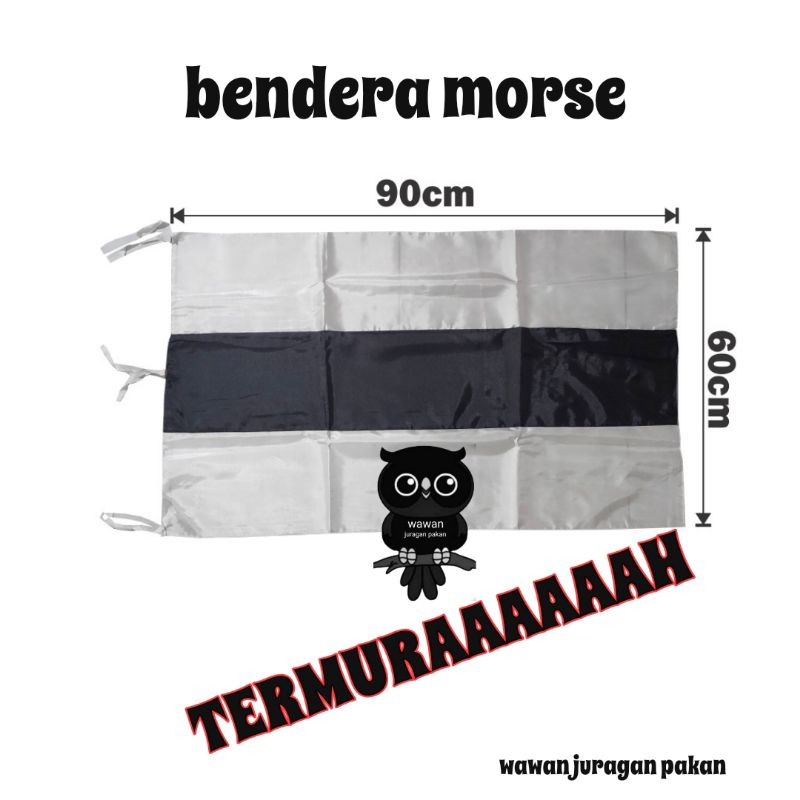 BENDERA MORSE PRAMUKA, BENDERA MORSE, ATRIBUT PRAMUKA