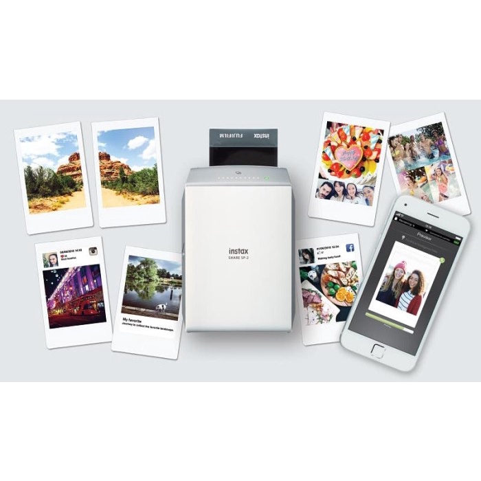 Cetak Foto Instax Polaroid ukuran Instax Mini