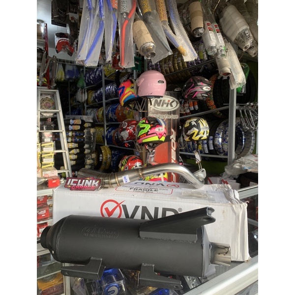 knalpot tsugigi VND RACING MUFFLER “unlimited” for matic scoopy 2021 NEW