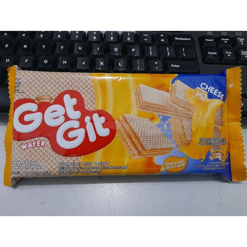 

GET GIT (Biskuit Rasa Keju atau Rasa Coklat) // Berat 102 gr