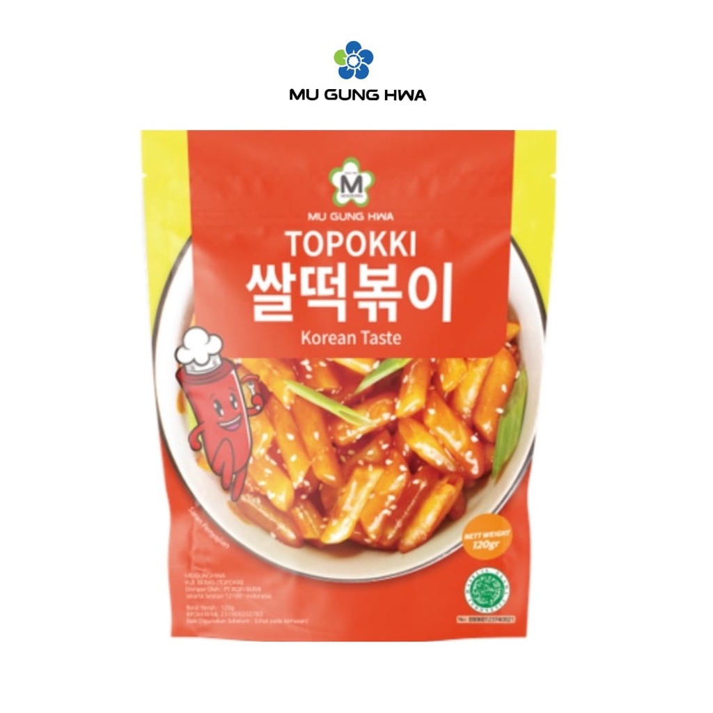 

MUGUNGHWA TOPOKKI KOREAN TASTE 120G