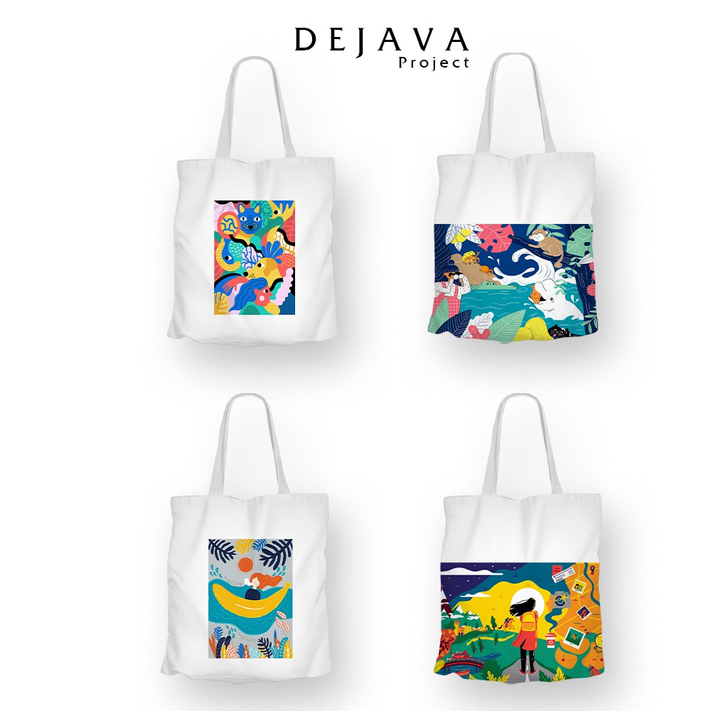 TERBARU TOTEBAG KANVAS ORIGINAL DEJAVA TOTEBAG KANVAS TERBAIK