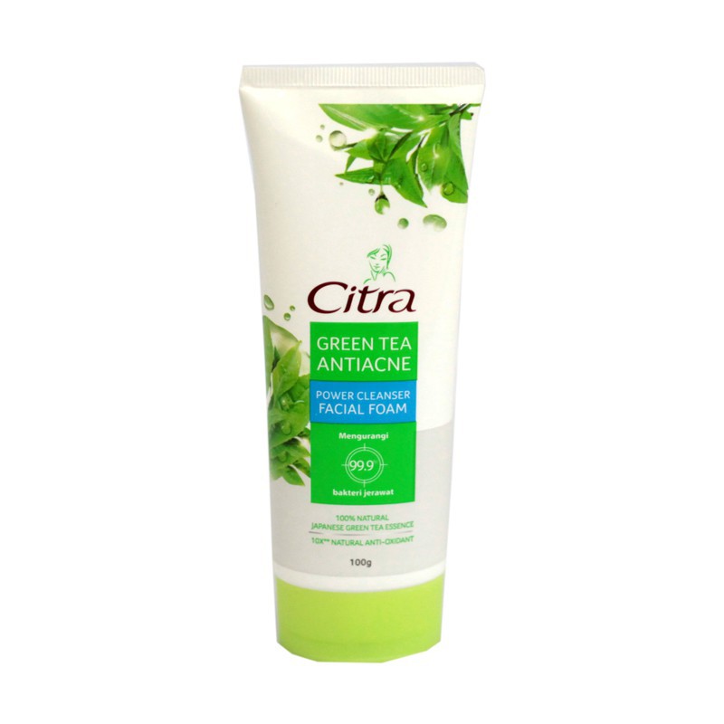 Citra Green Tea Anti Acne P   ower Cleanser Facial Foam