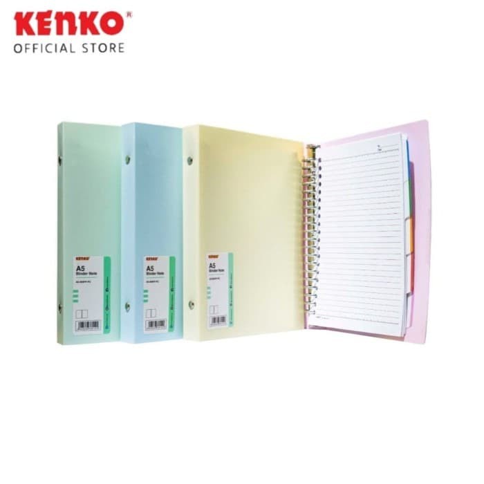 

Binder A5 Pastel KENKO A5- BNPP-PC