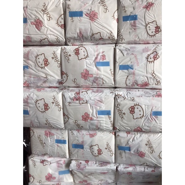 Pembalut wanita merk softex hello Kitty 23cm isi 100