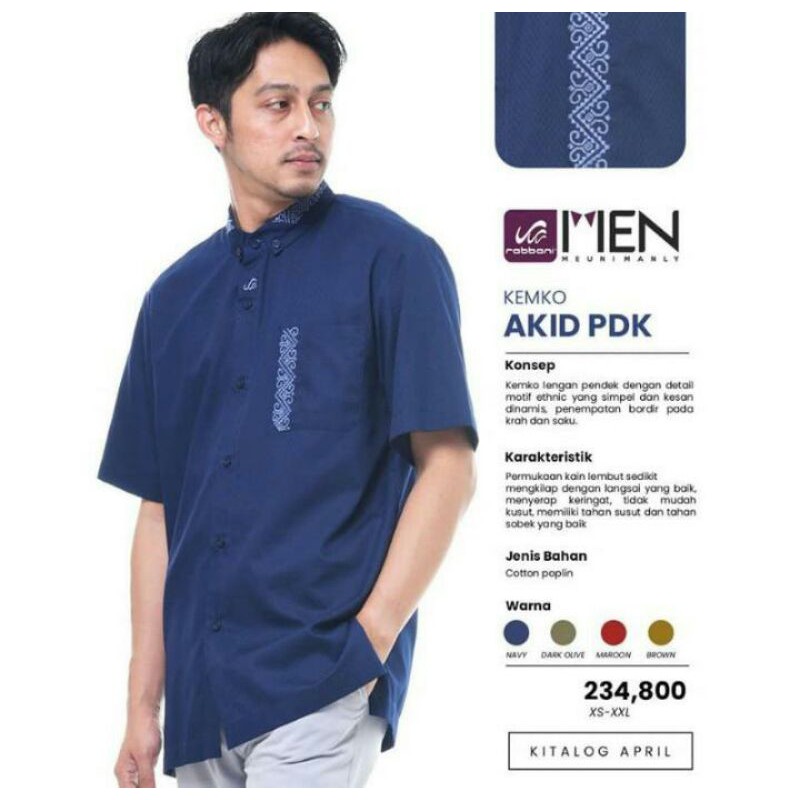 RABBANI KEMKO AKID NAVY SIZE L
